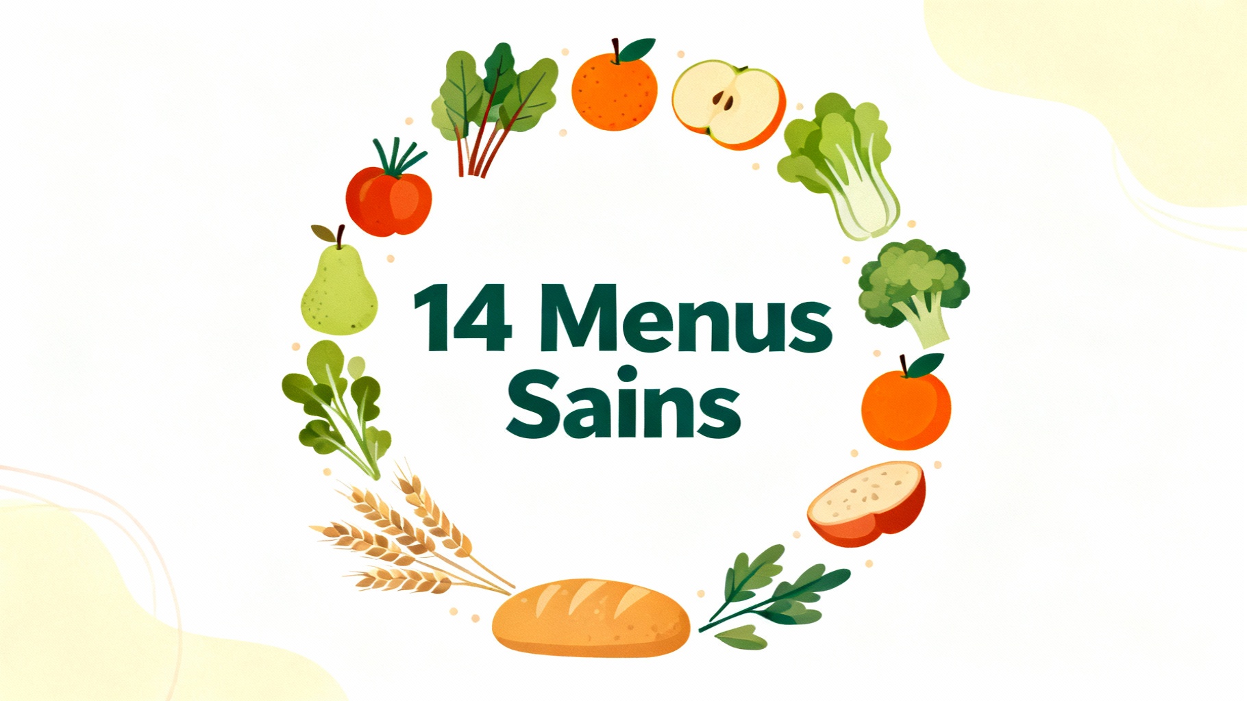 14 Menus Savoureux pour Manger Sainement Chaque Semaine 1 14 Menus Sains