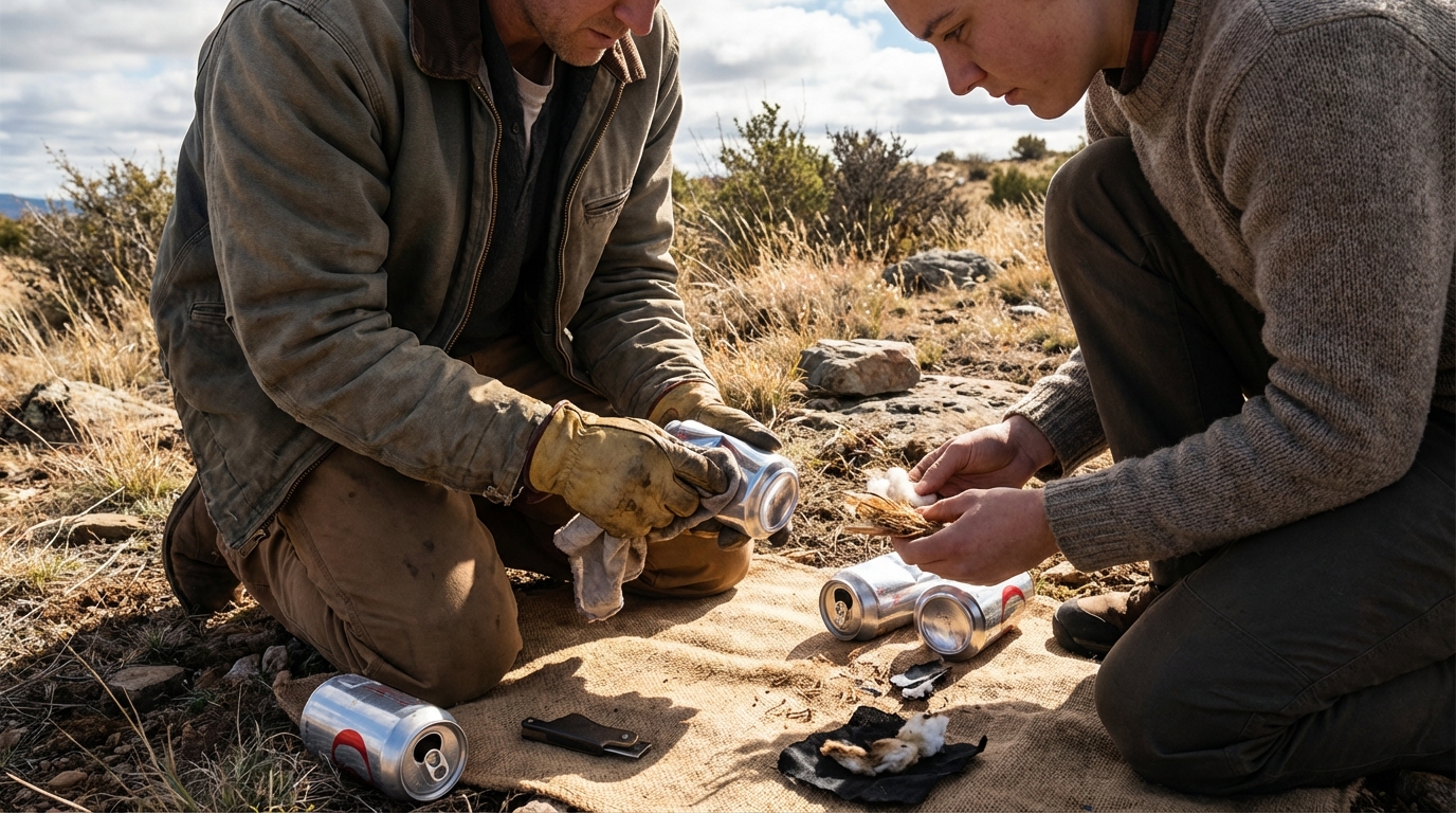 Comment faire du feu avec une canette : guide pratique