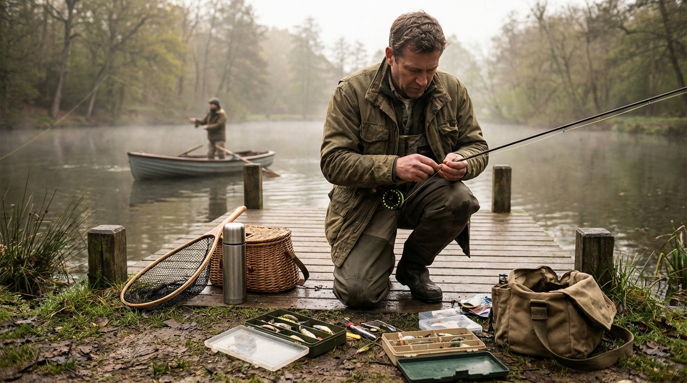 Comment pêcher la truite en étang : guide complet