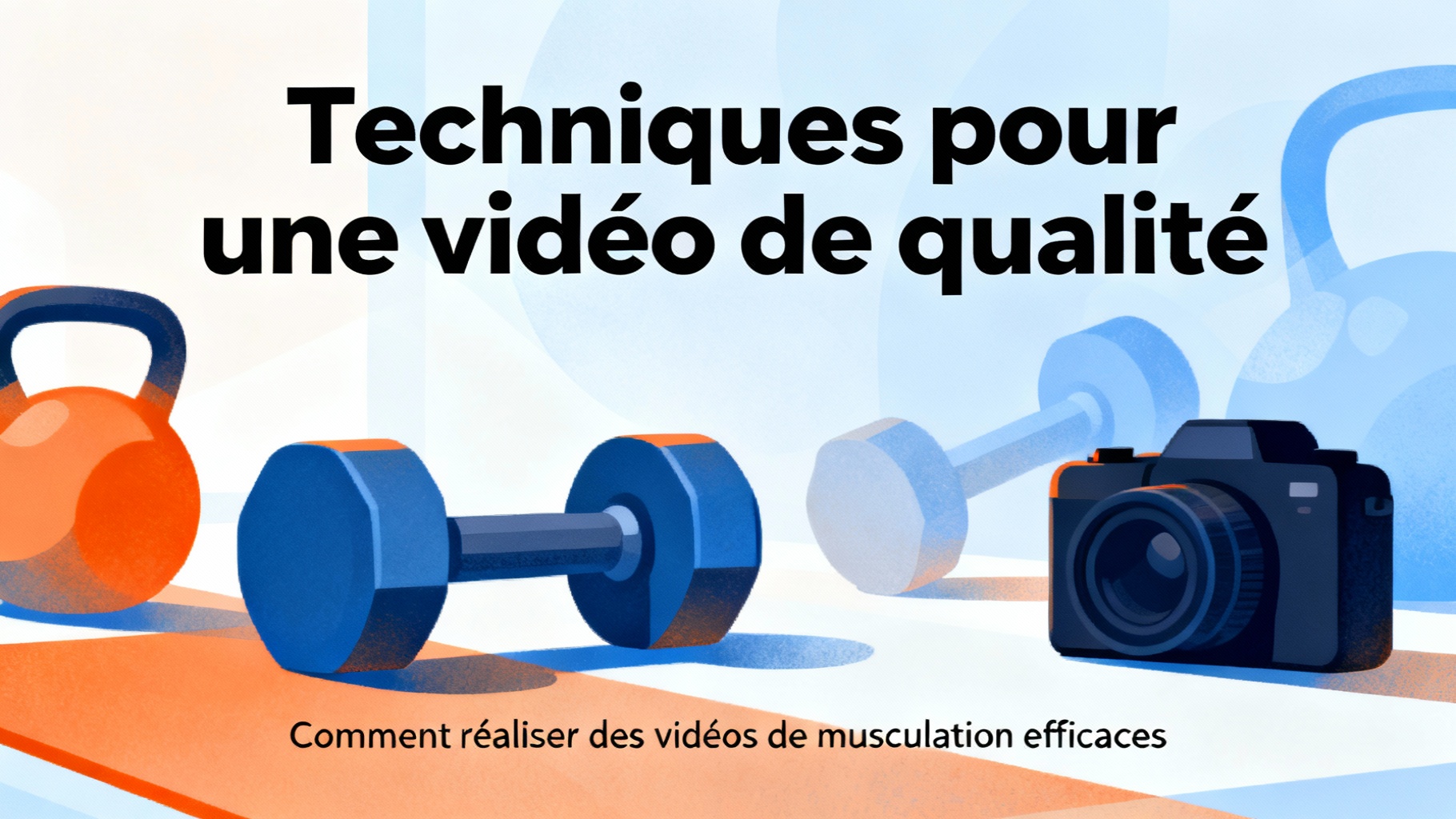 Comment réaliser des vidéos de musculation efficaces 1 Techniques pour une vidéo de qualité