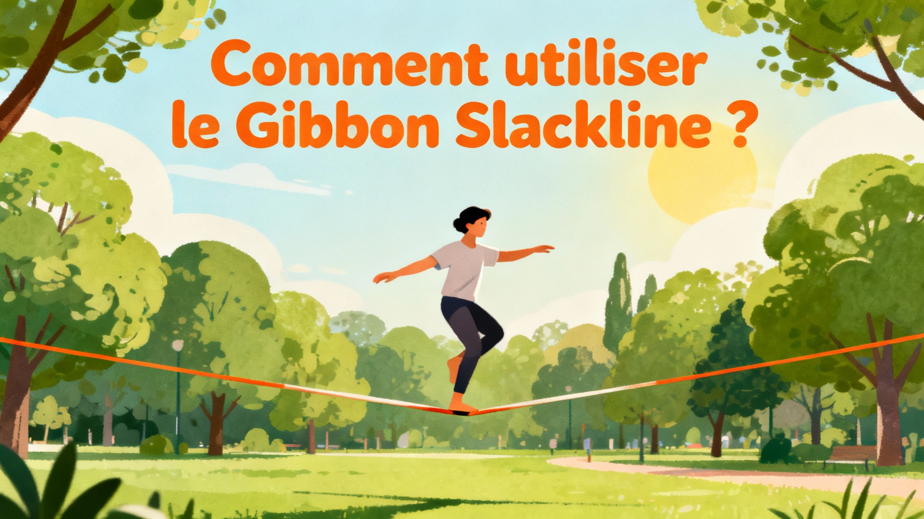 Découvrez le Gibbon Slackline en France : Guide Complet 1 Comment utiliser le Gibbon Slackline ?
