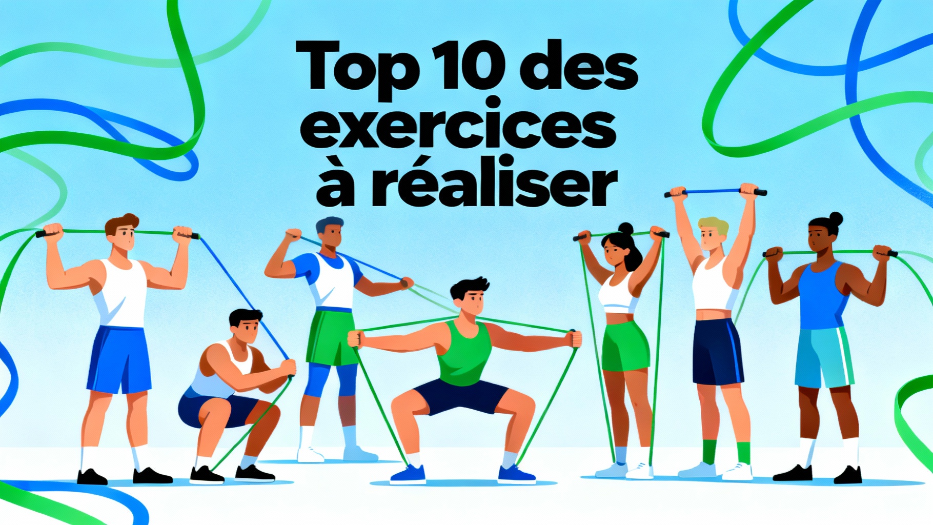 Les meilleurs exercices avec élastique pour la musculation 1 Top 10 des exercices à réaliser