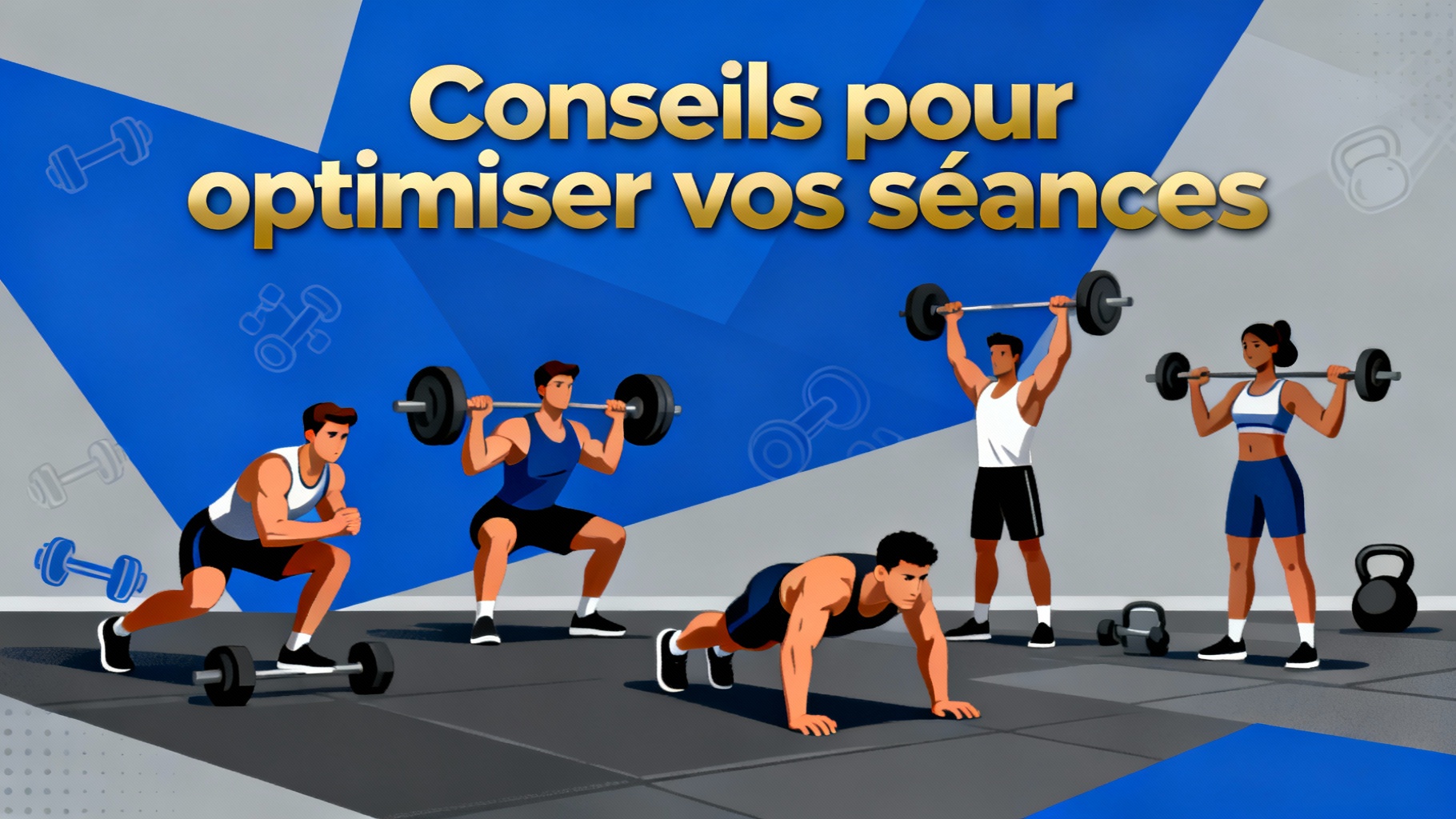 Les meilleurs exercices de musculation pour tous 1 Conseils pour optimiser vos séances
