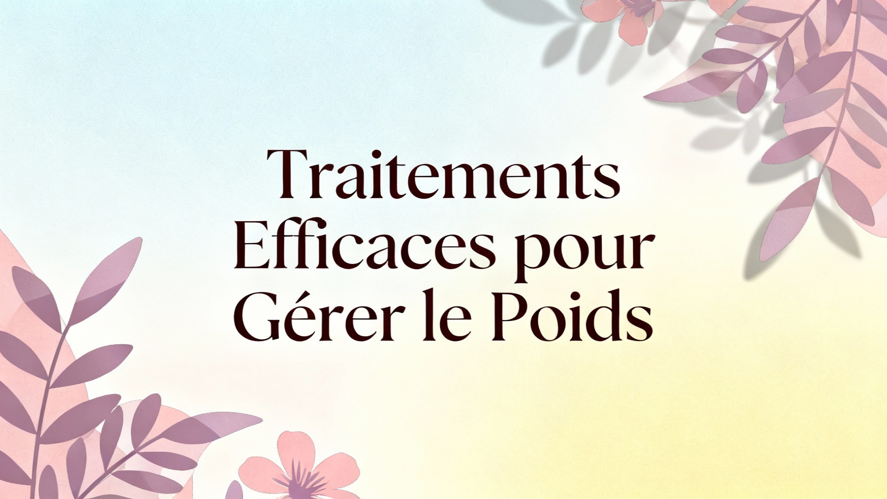 Traitement contre la Prise de Poids à la Ménopause : Guide Complet 1 Traitements Efficaces pour Gérer le Poids