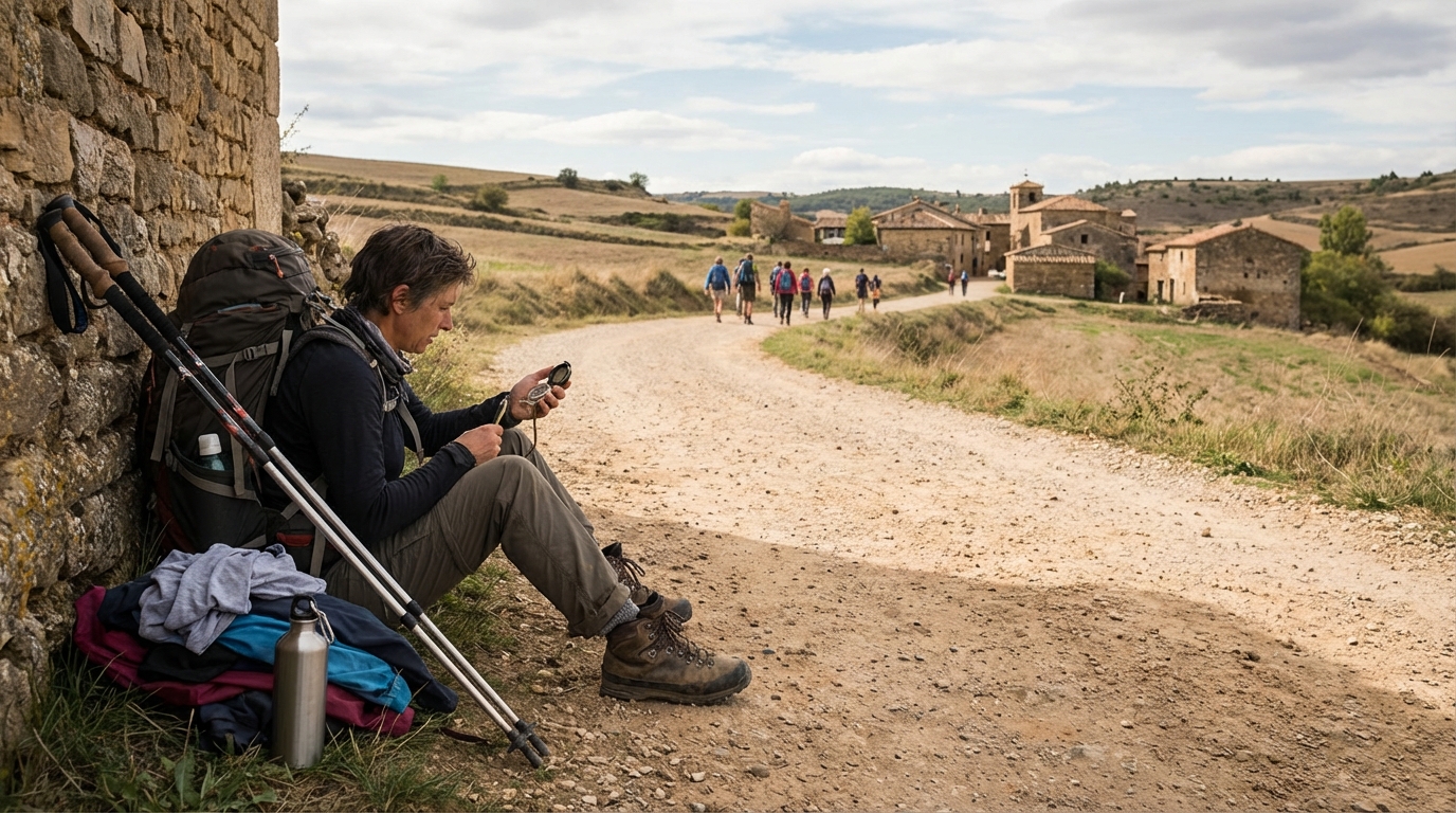 Combien de km par jour sur le chemin de compostelle ?
