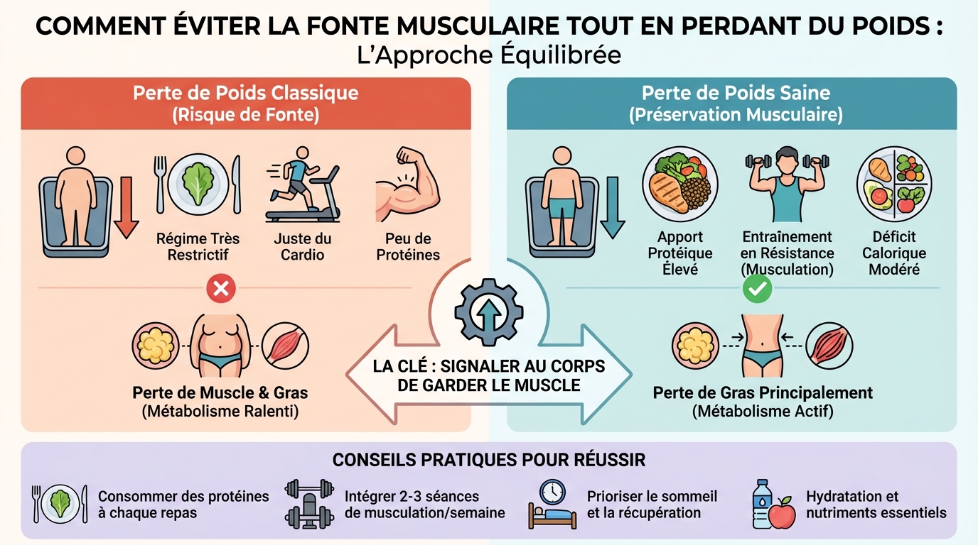 Comprendre la fonte musculaire