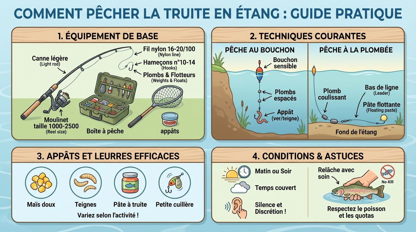 Techniques efficaces de pêche