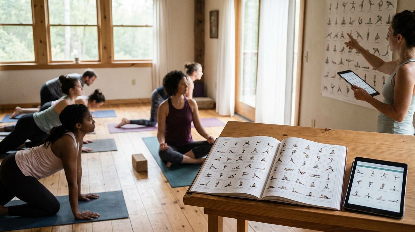 Découvrez les 108 postures du yoga en PDF complet