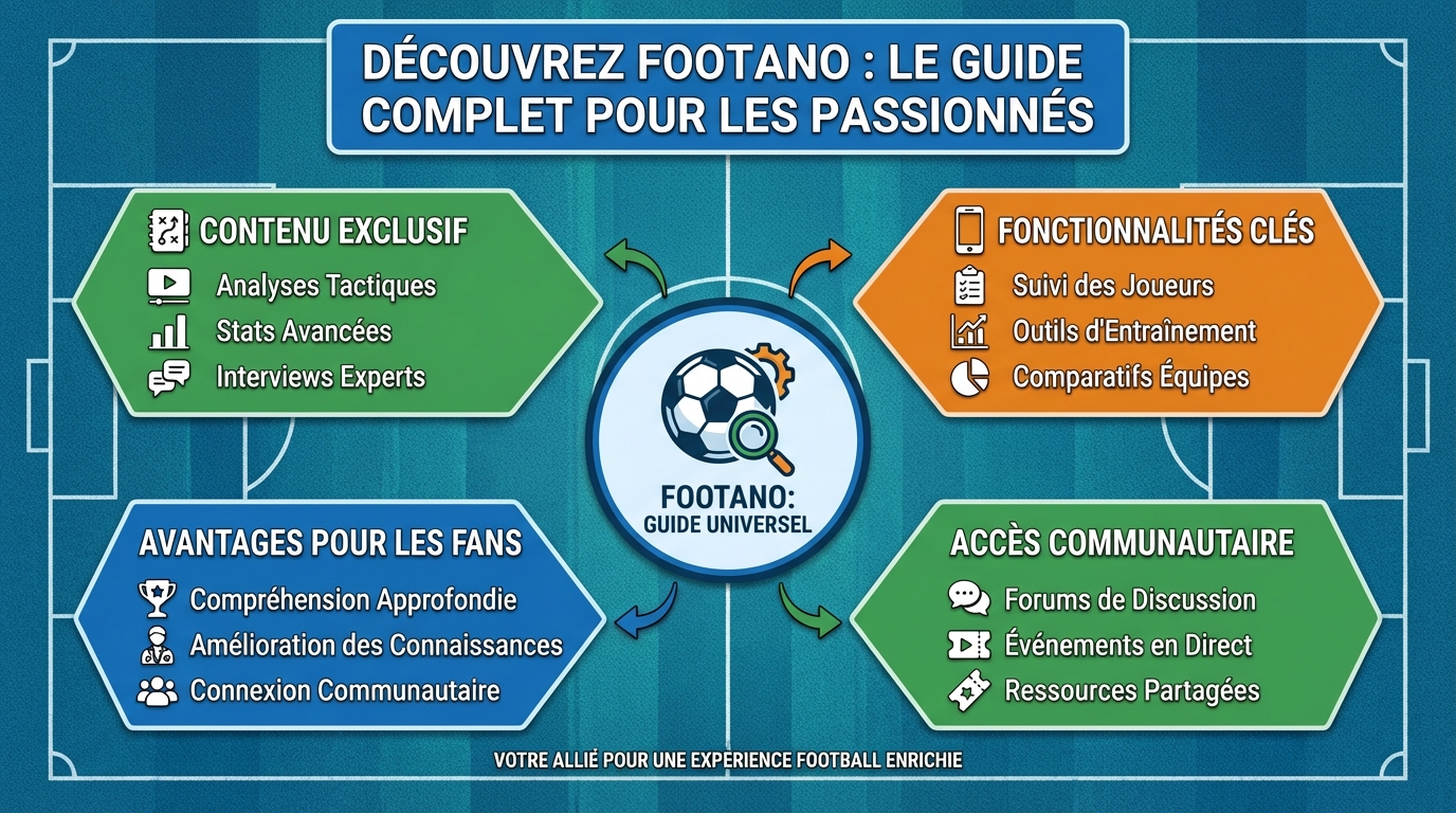 Découvrez footano : le guide complet pour les passionnés 1 Les avantages de Footano