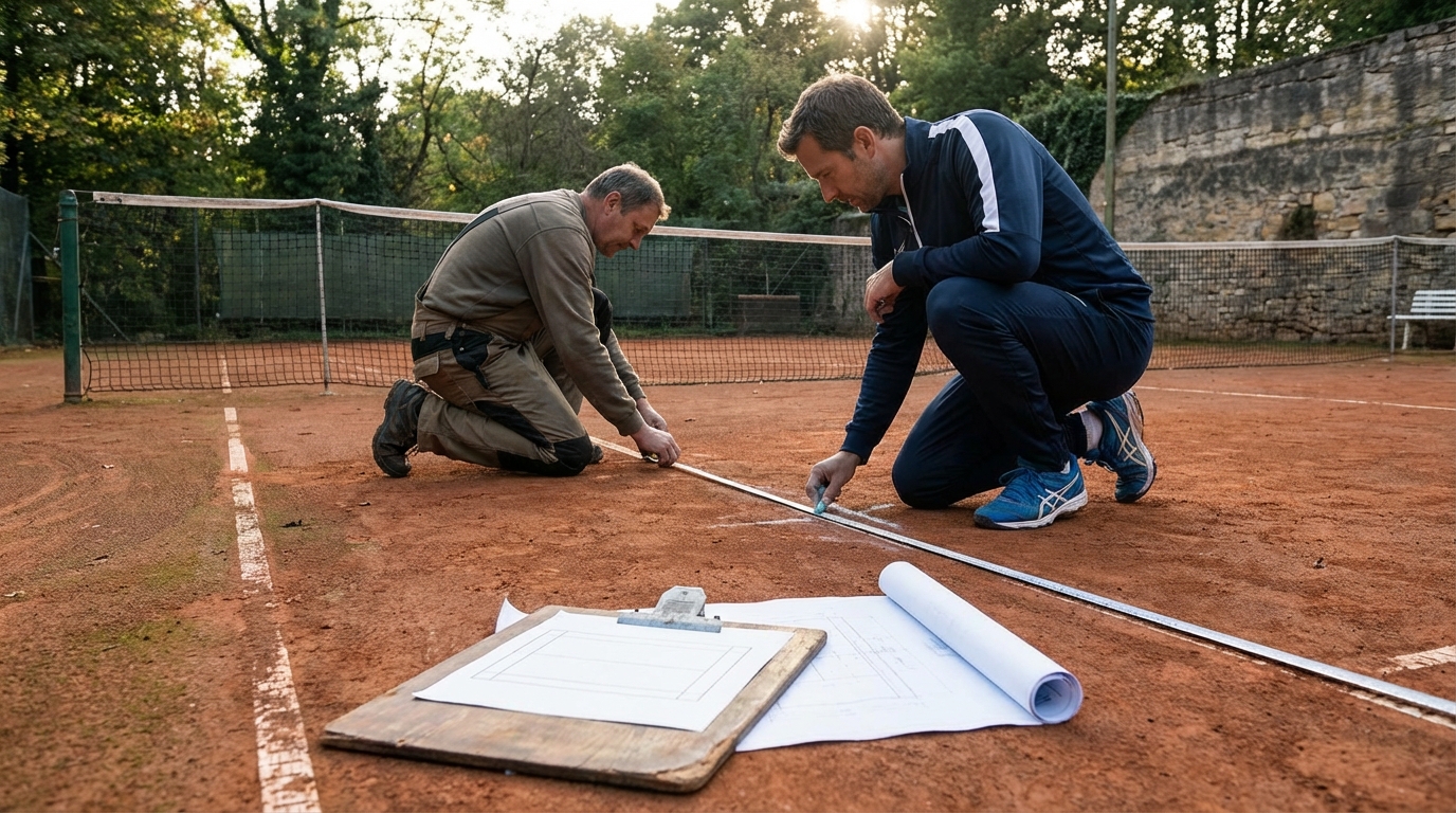 Dimensions du terrain de tennis : guide complet