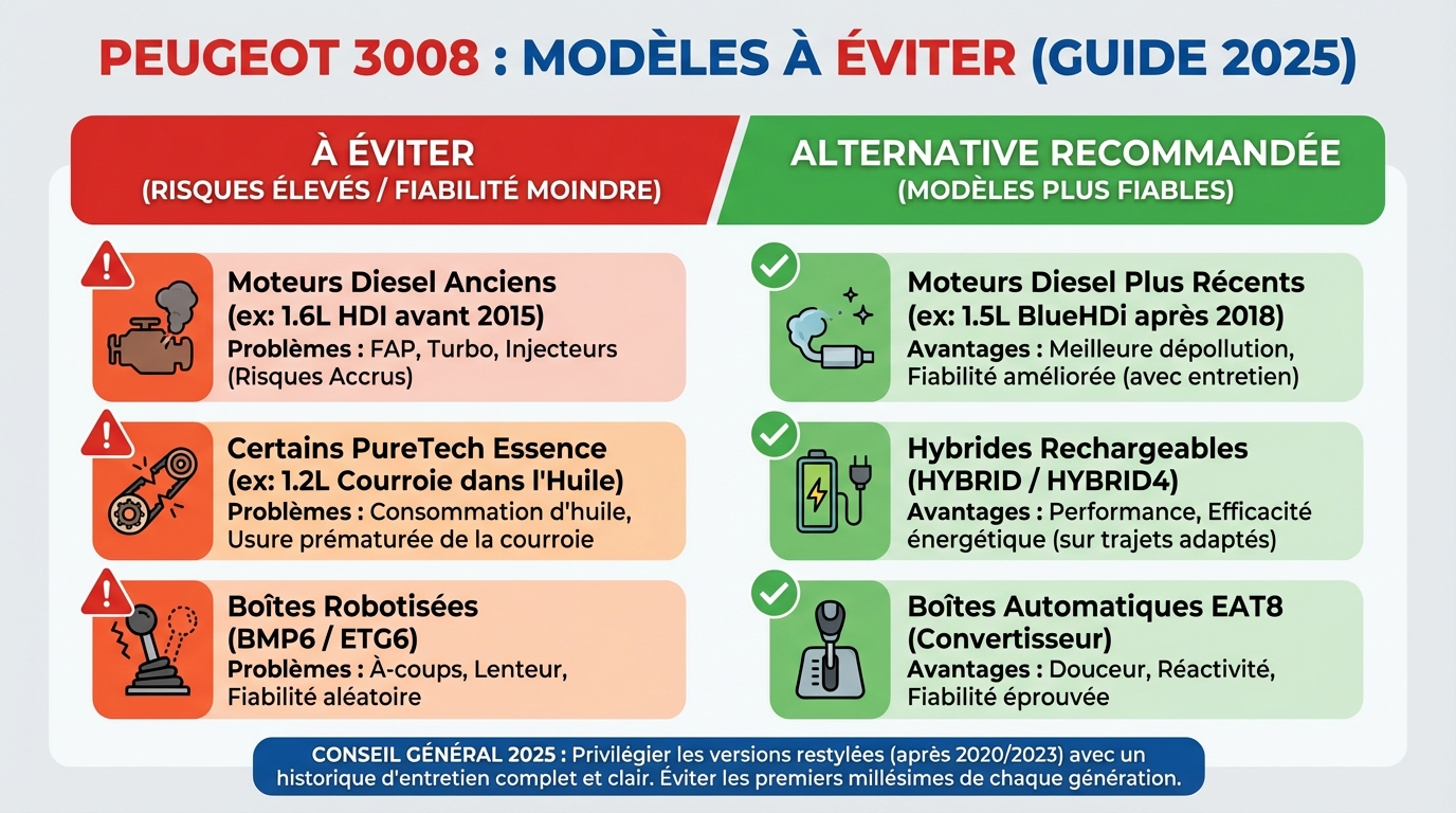 Problèmes fréquents rencontrés