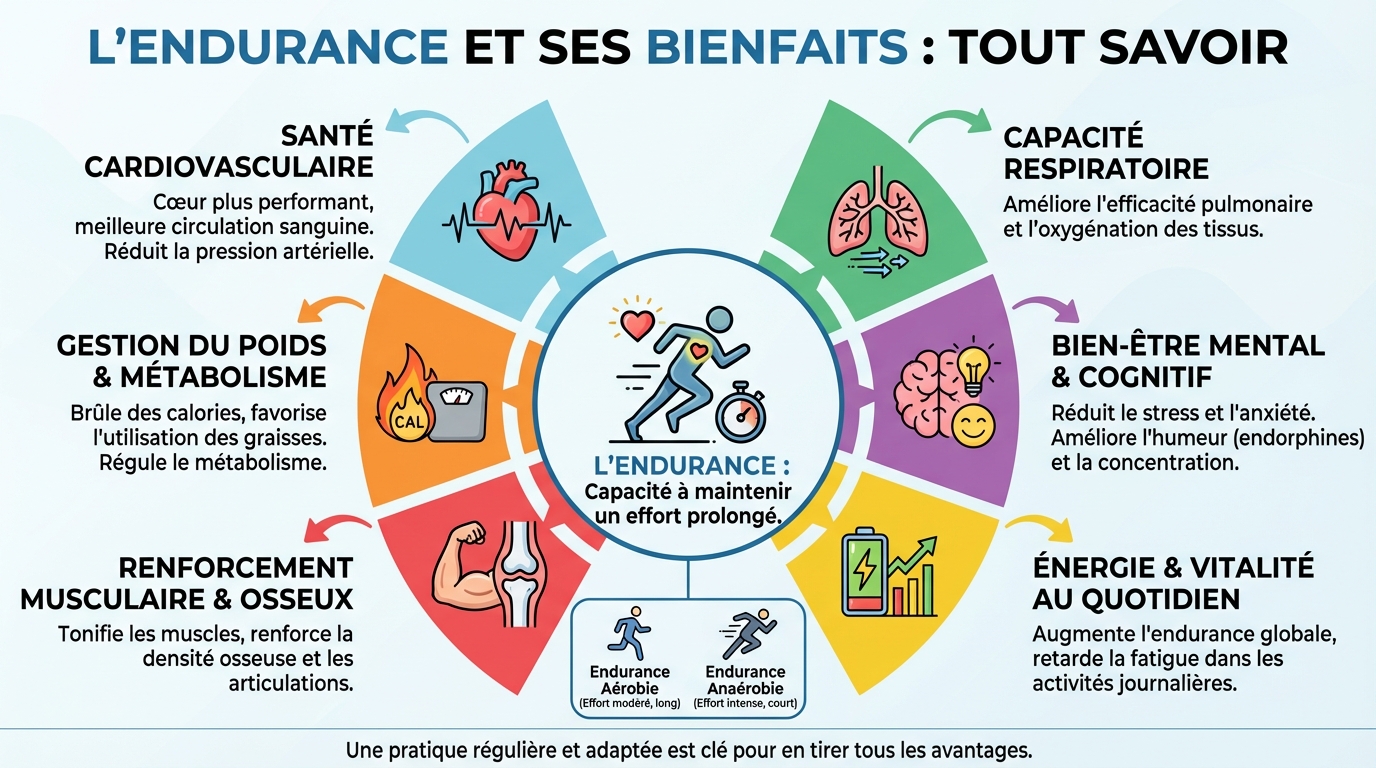 Tout savoir sur l'endurance et ses bienfaits 1 Les bienfaits de l'endurance