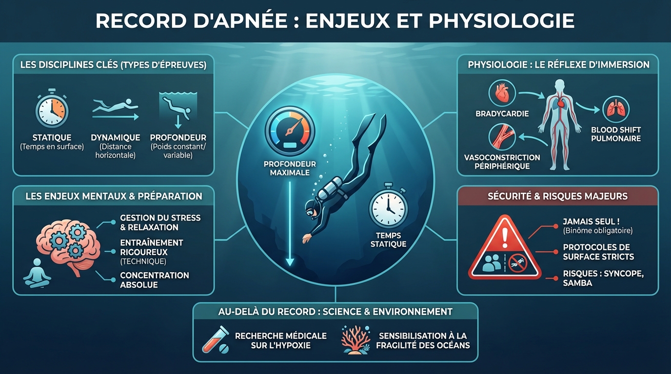 Tout savoir sur le record d'apnée et ses enjeux 1 Les techniques de l'apnée